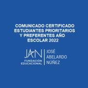 Estudiantes preferentes y prioritarios 2022