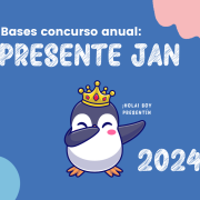 Portada para las bases del concurso ¡presente JAN!