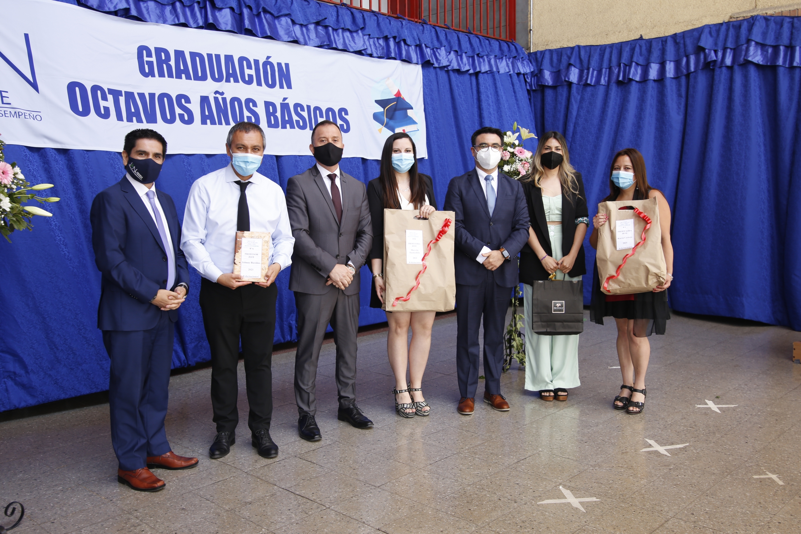 Graduación de 8vo básico 2021