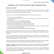 Textos escolares rezagados