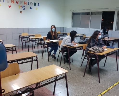 Primer día de clases vespertino