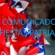 Comunicado de Fiestas Patrias